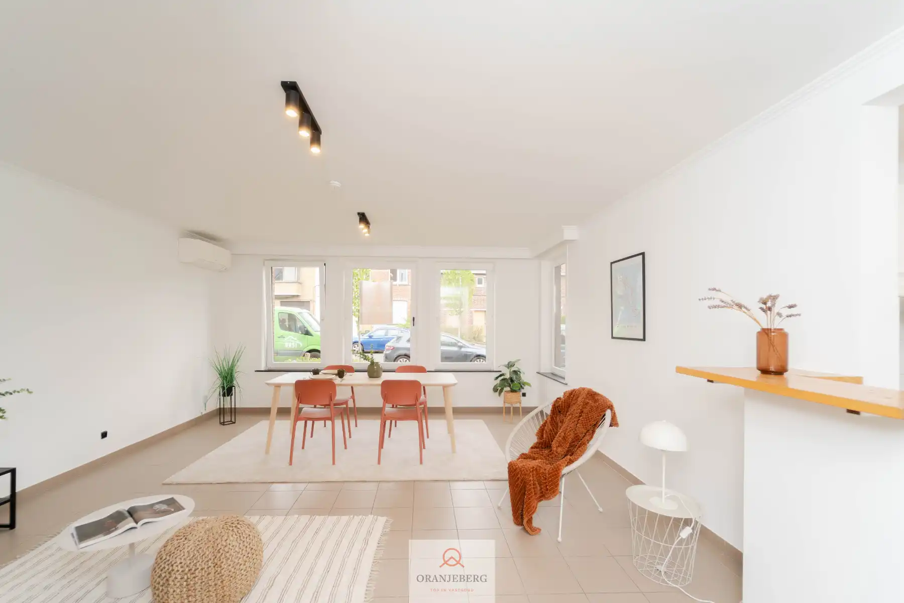 Lichtrijk gelijkvloers 2-slpk appartement met terras, Wondelgem! foto 8