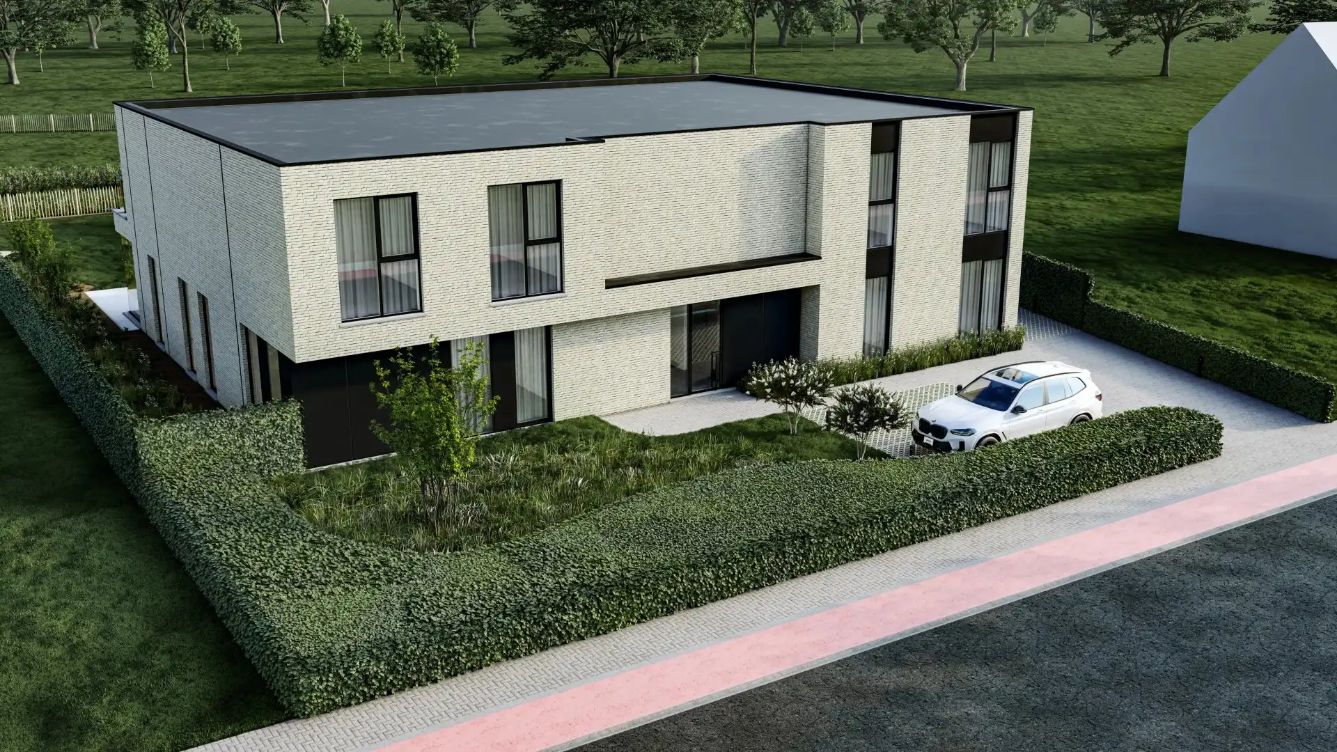 EXCLUSIEF PETNHOUSE VAN 112M² MET 2 SLPK’S EN RUIM TERRAS VAN 44M² IN LINKHOUT foto 3