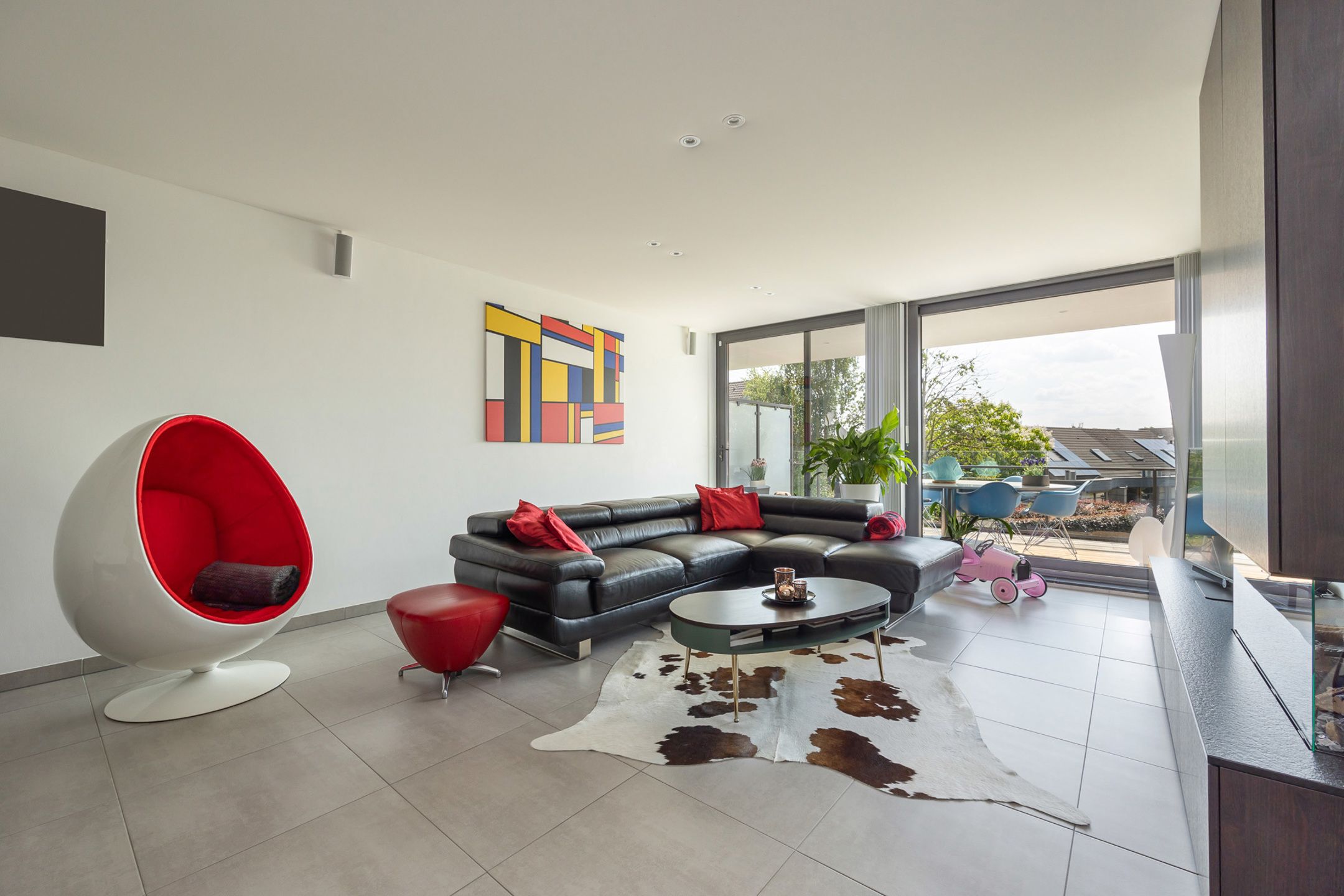 Hoogwaardig appartement met 2 slpks en terras (105m² + 19m²) foto 9
