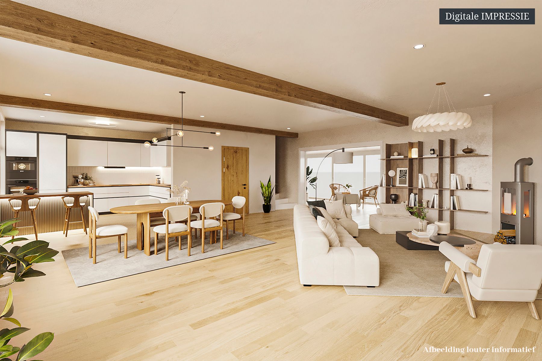 Alleenstaande woning in prachtige groene omgeving foto 5