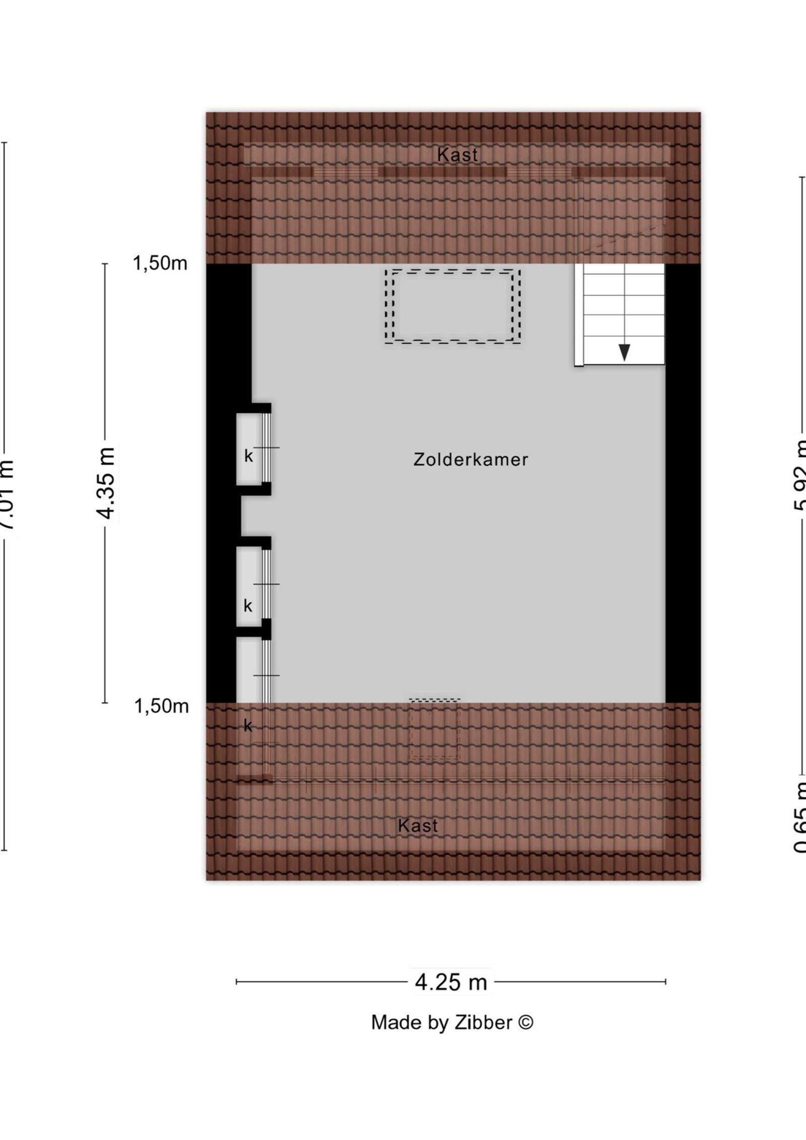 Gezellige 3-gevelwoning met 3 slaapkamers en ruime tuin op 4a 80ca foto 20