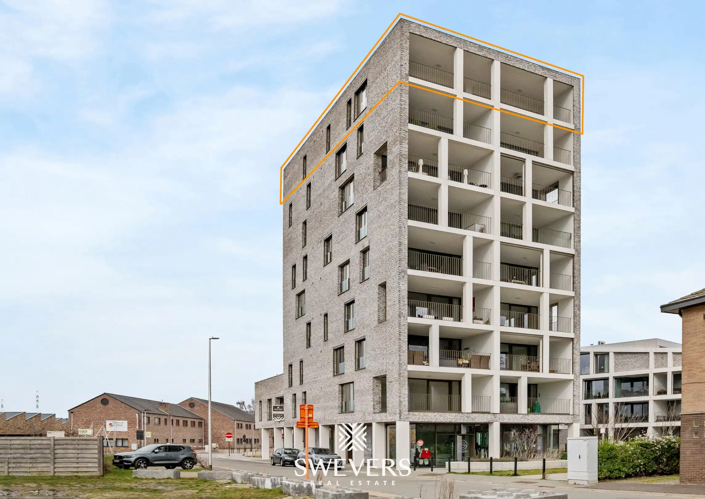 Uniek en luxueus penthouse van 222 m² op 8 ste verdieping in centrum Beringen  foto 37
