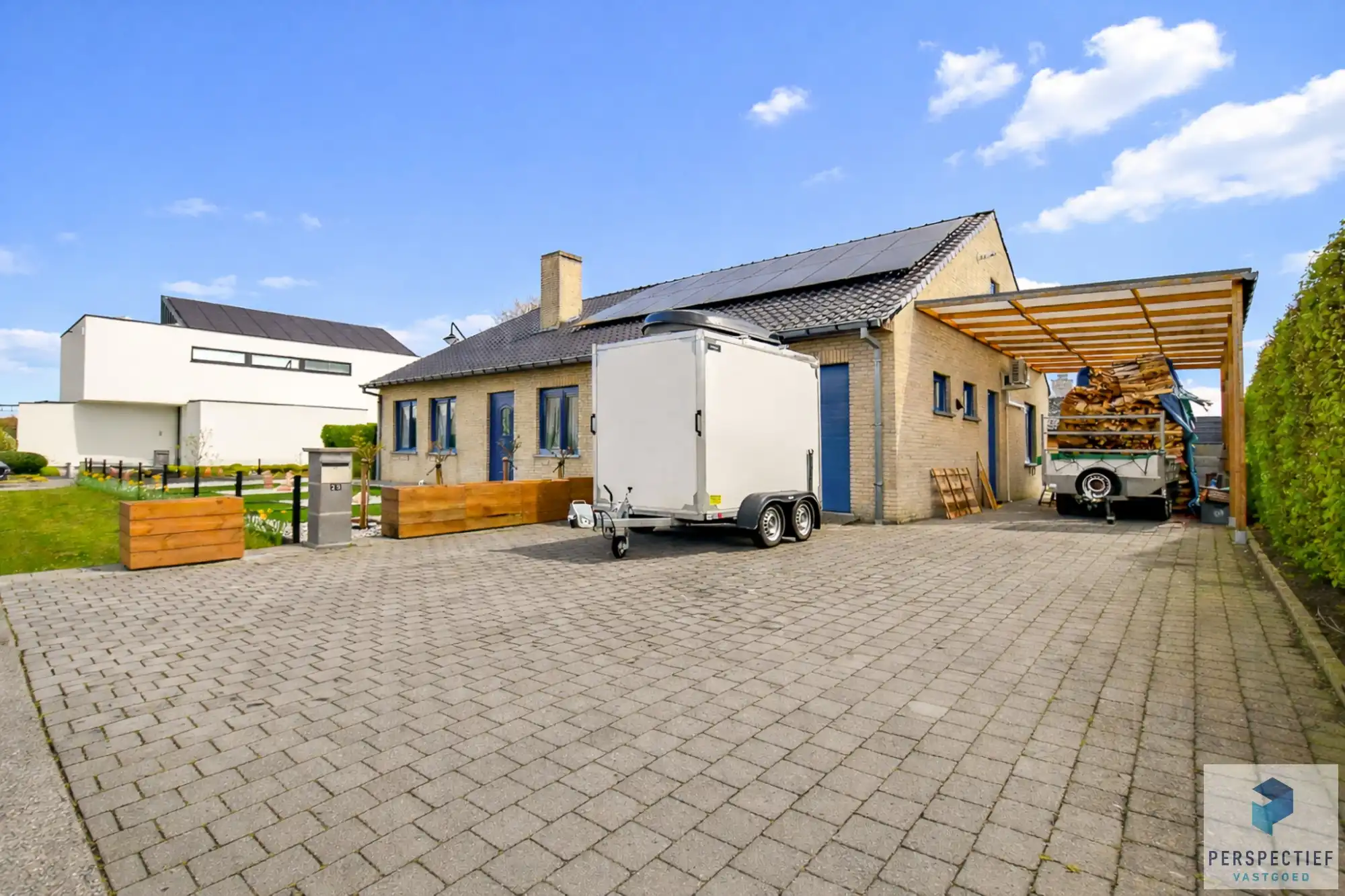 BEZOEKMOMENT ZATERDAG 23/05 VAN 9U TOT 11U | UITSTEKEND GELEGEN GELIJKVLOERSE WONING foto 20