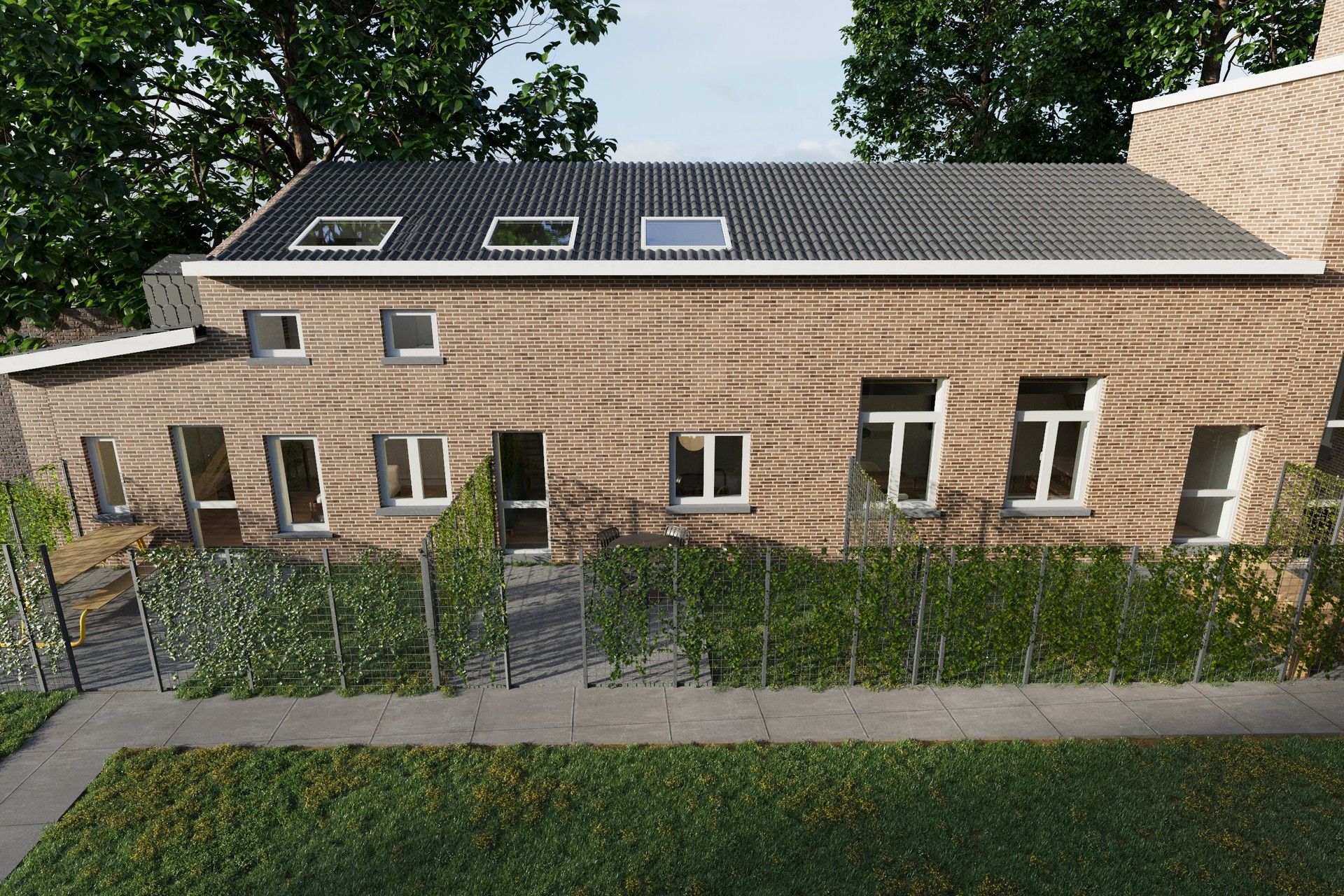Volledig vernieuwd studentenhuisje in historisch kader foto {{pictureIndex}}