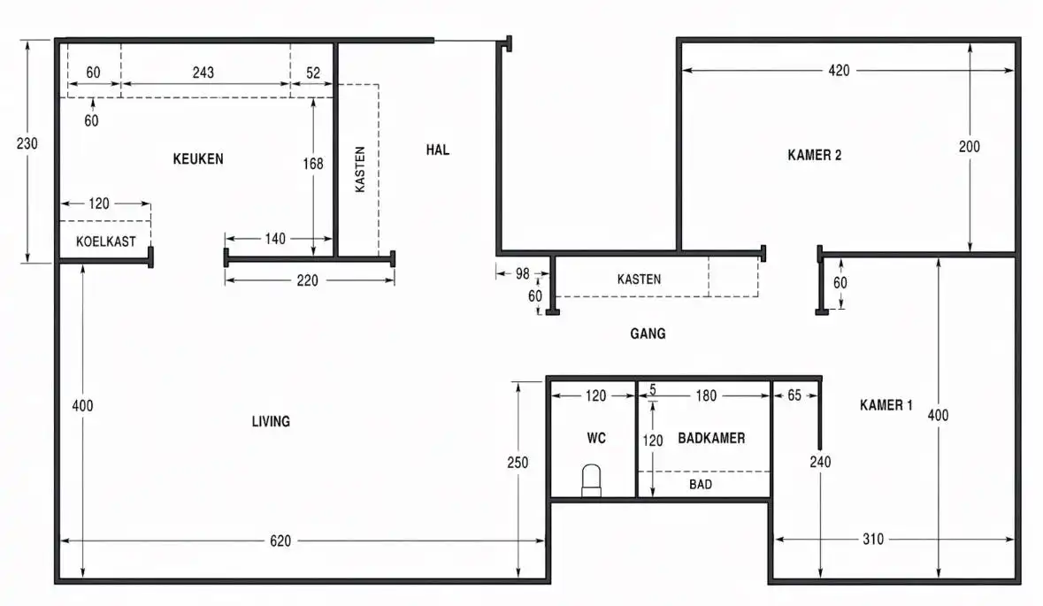 Instapklaar appartement met 2 kamers in Sint-Stevens-Woluwe foto 22