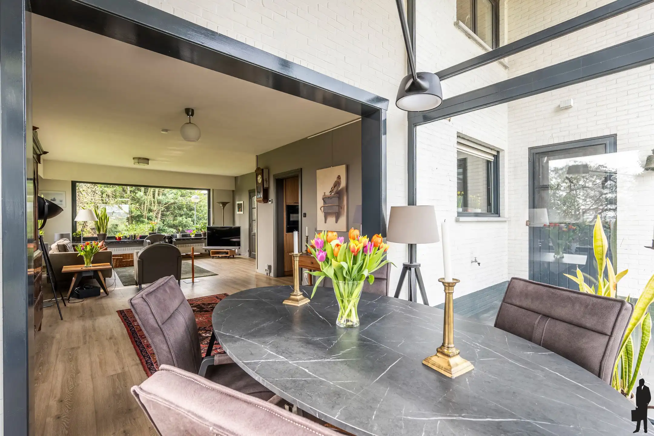 Ruime woning met weids uitzicht op 4.615 m² in Meerle foto 13