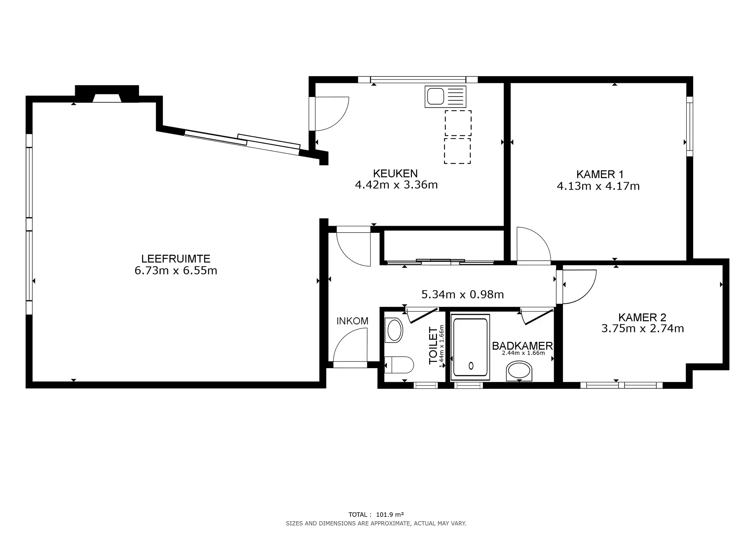 Karakteristieke, lichtrijke bungalow op groot perceel foto 18