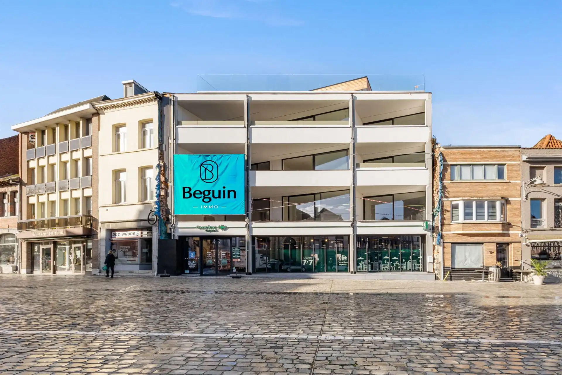 Luxe-app. met zuidgerichte terrassen, pal in het centrum! foto 12