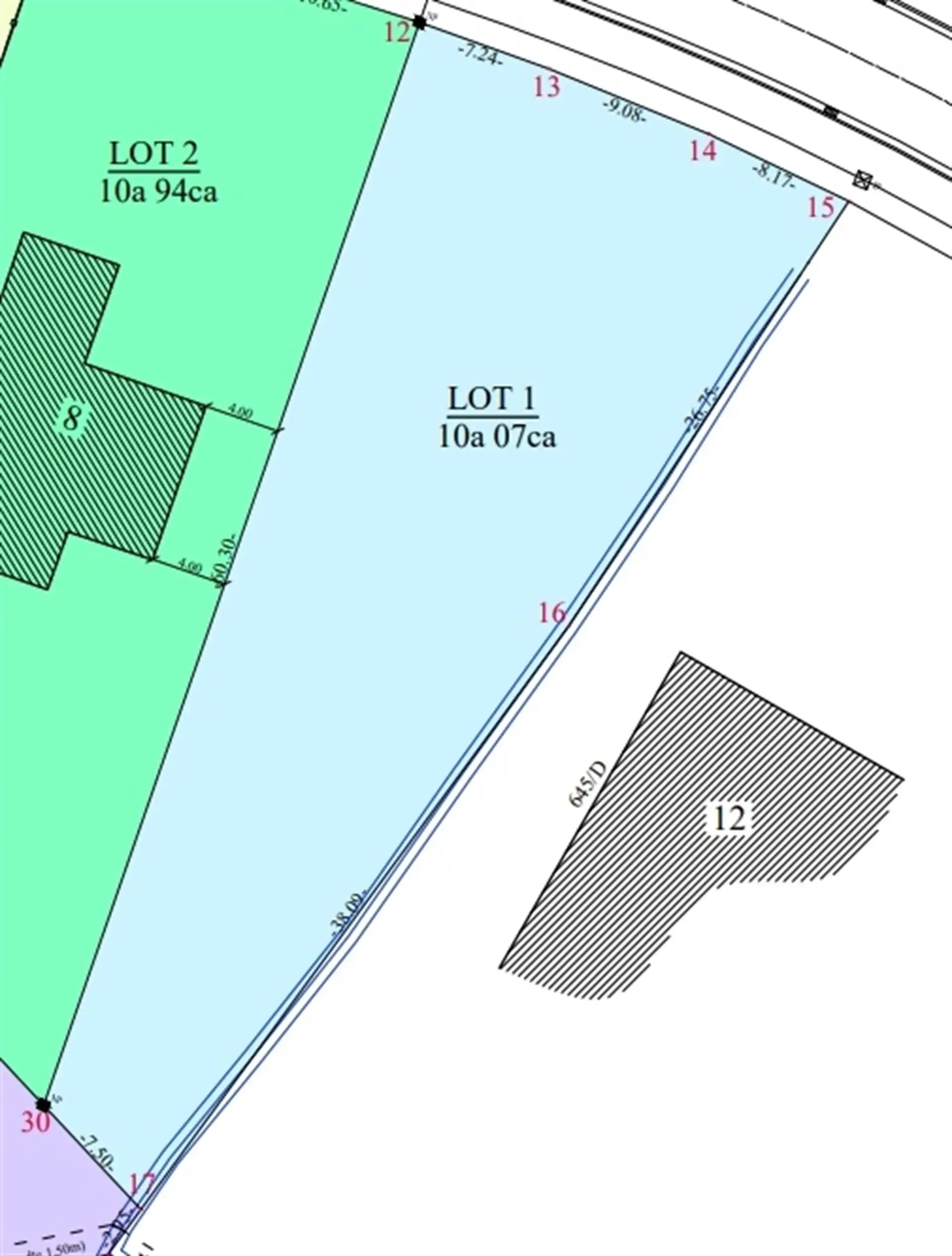 Bouwgrond voor open bebouwing - 1070m² foto 6