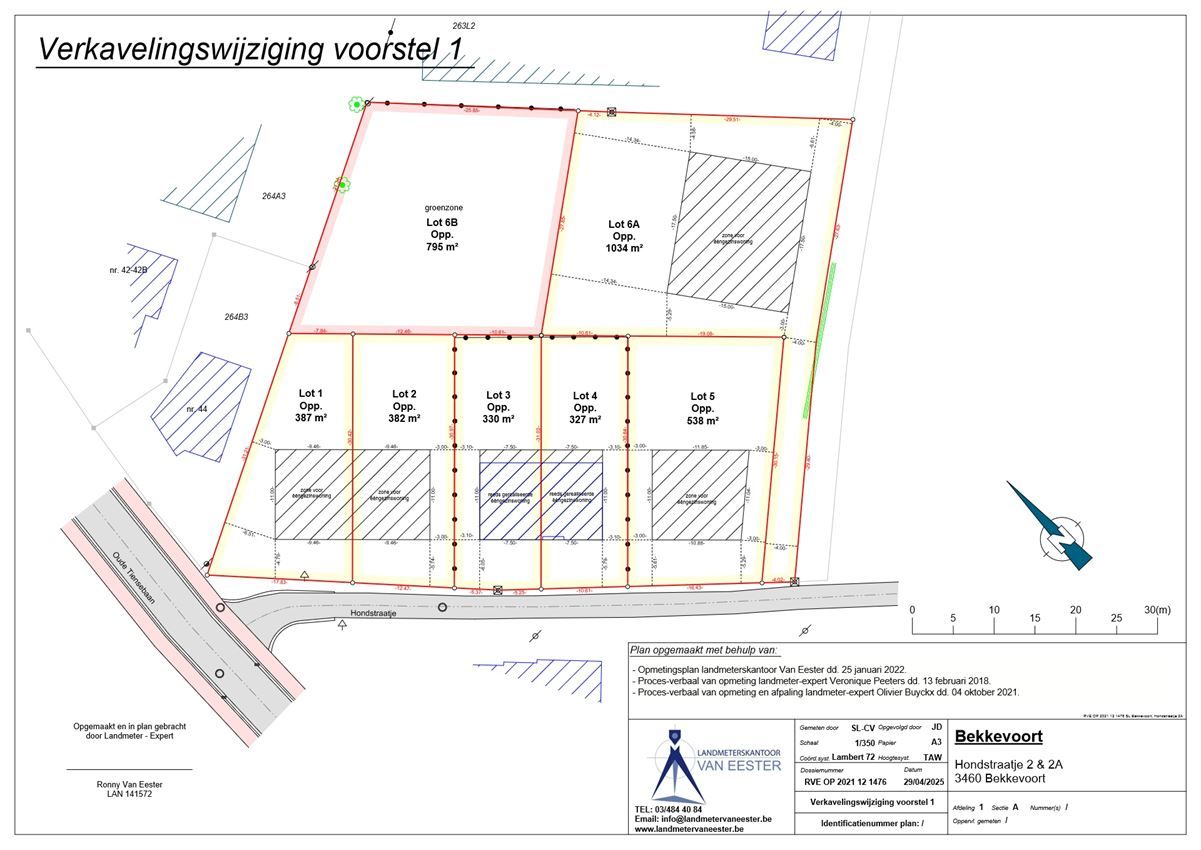 Bouwgrond met vergund bouwplan foto 2