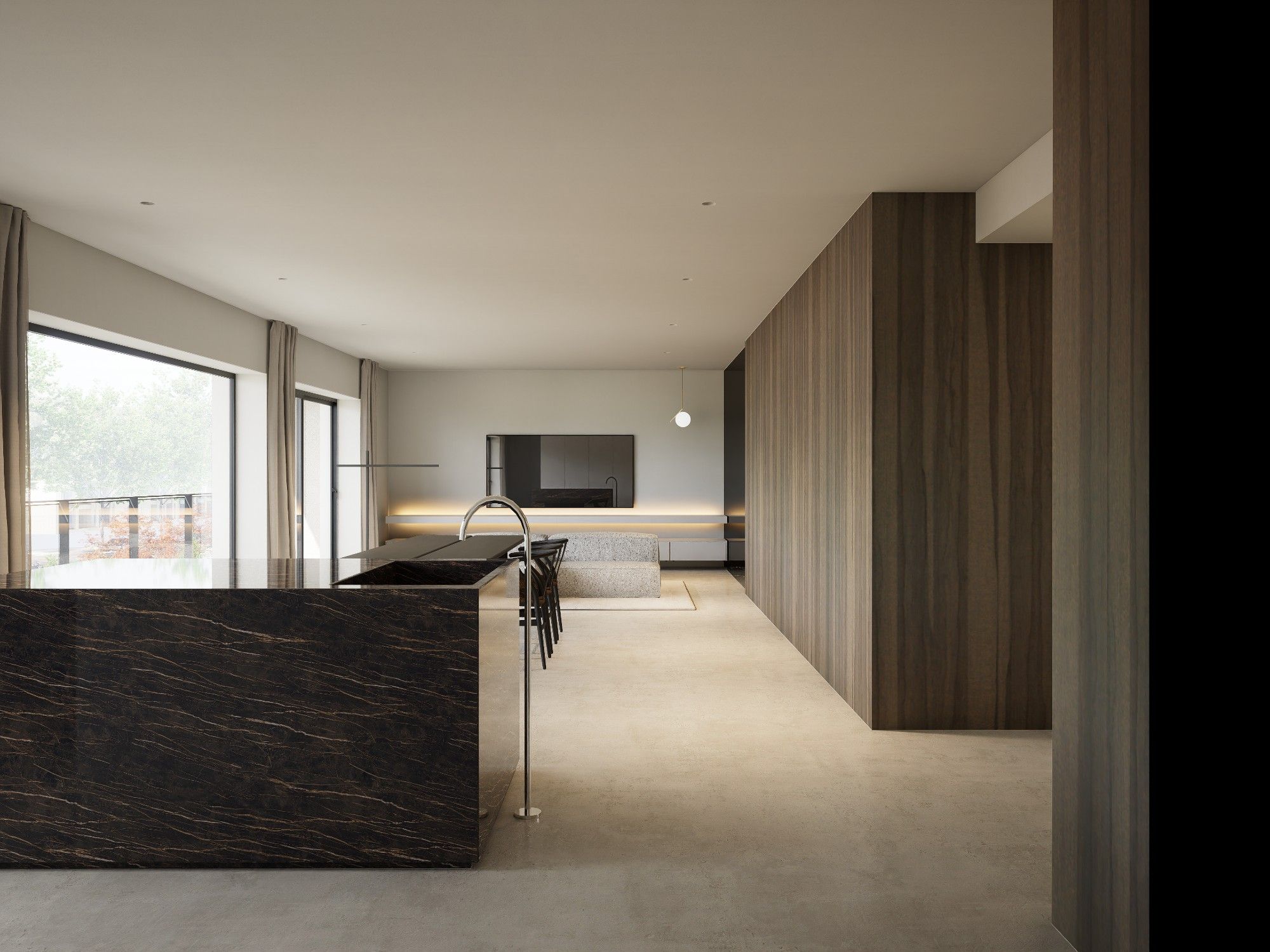 Luxe hoekappartement met het ruimtegevoel van een villa foto 4