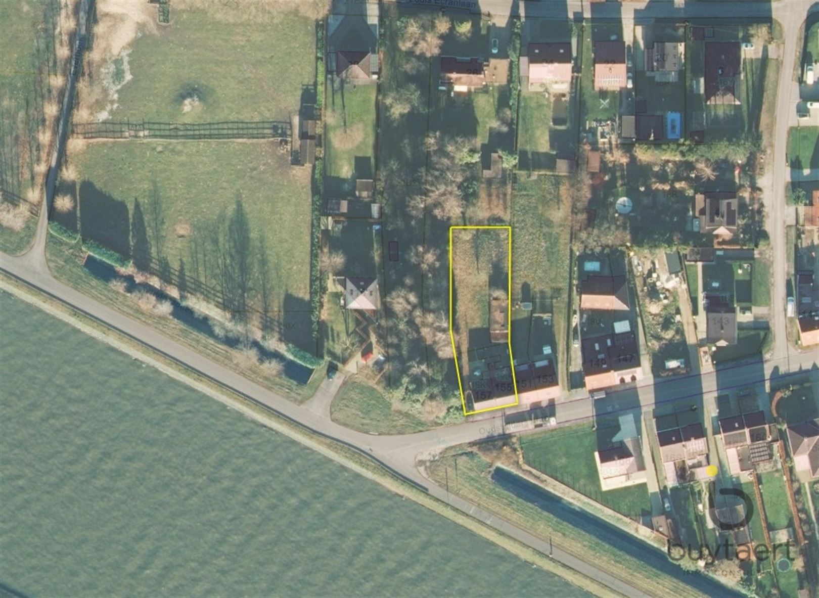 CHARME, RUST ÉN GROEN: TE RENOVEREN GEZINSWONING BESTAANDE UIT 2 DORPSHUISJES MET TUIN AAN DE VAART foto 38