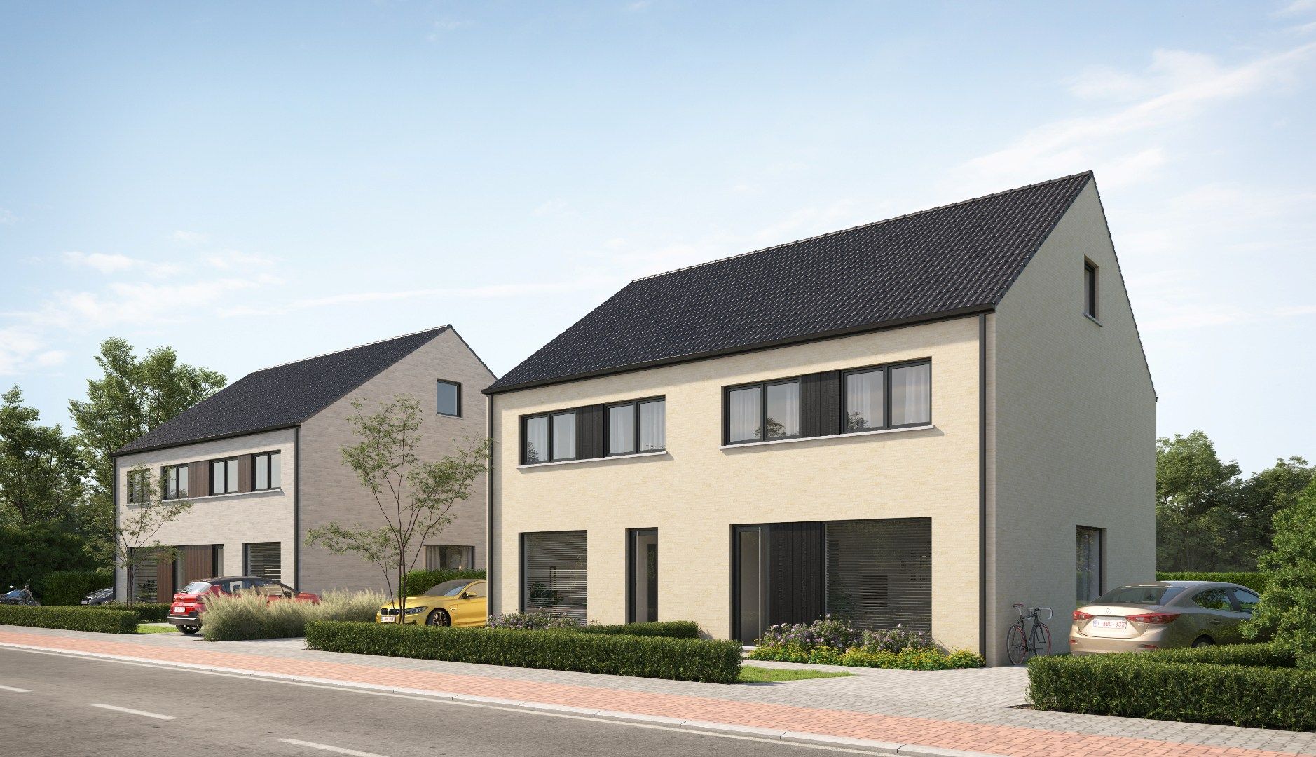 BEN Nieuwbouw woning met groen verzicht en op een steenworp van Gent foto {{pictureIndex}}