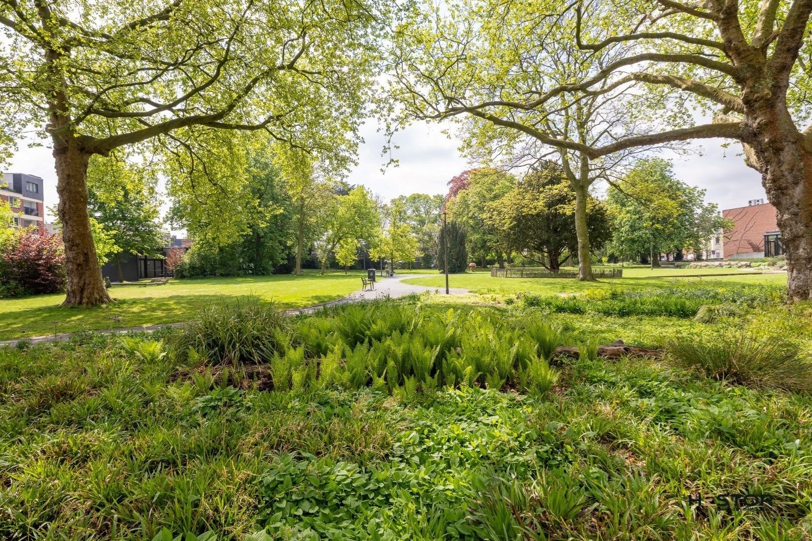 Gerenoveerd appartement met tuin aan het park Gravenhof  foto 17