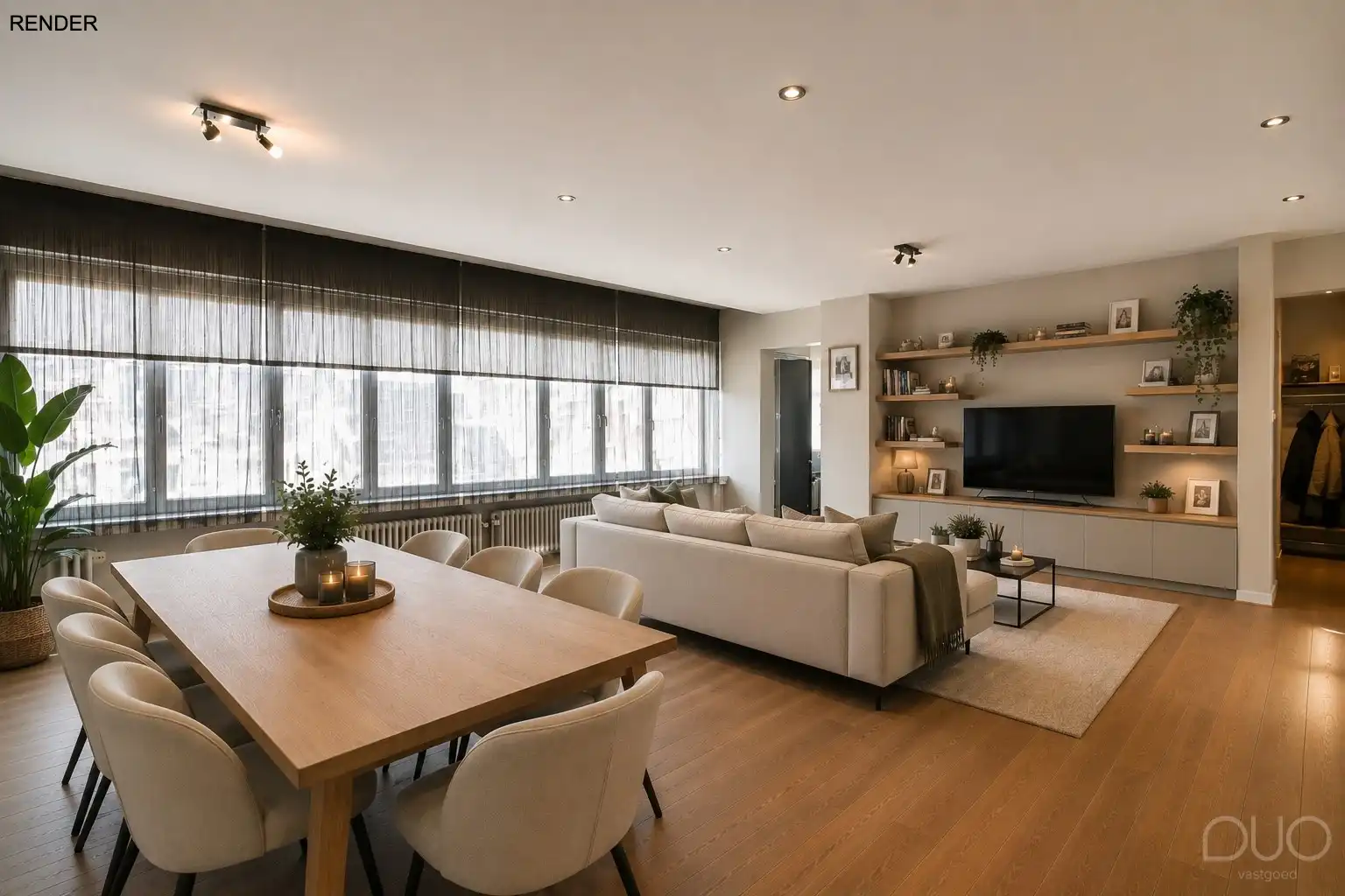 Centraal gelegen instapklaar appartement met drie slaapkamers en terras foto 7