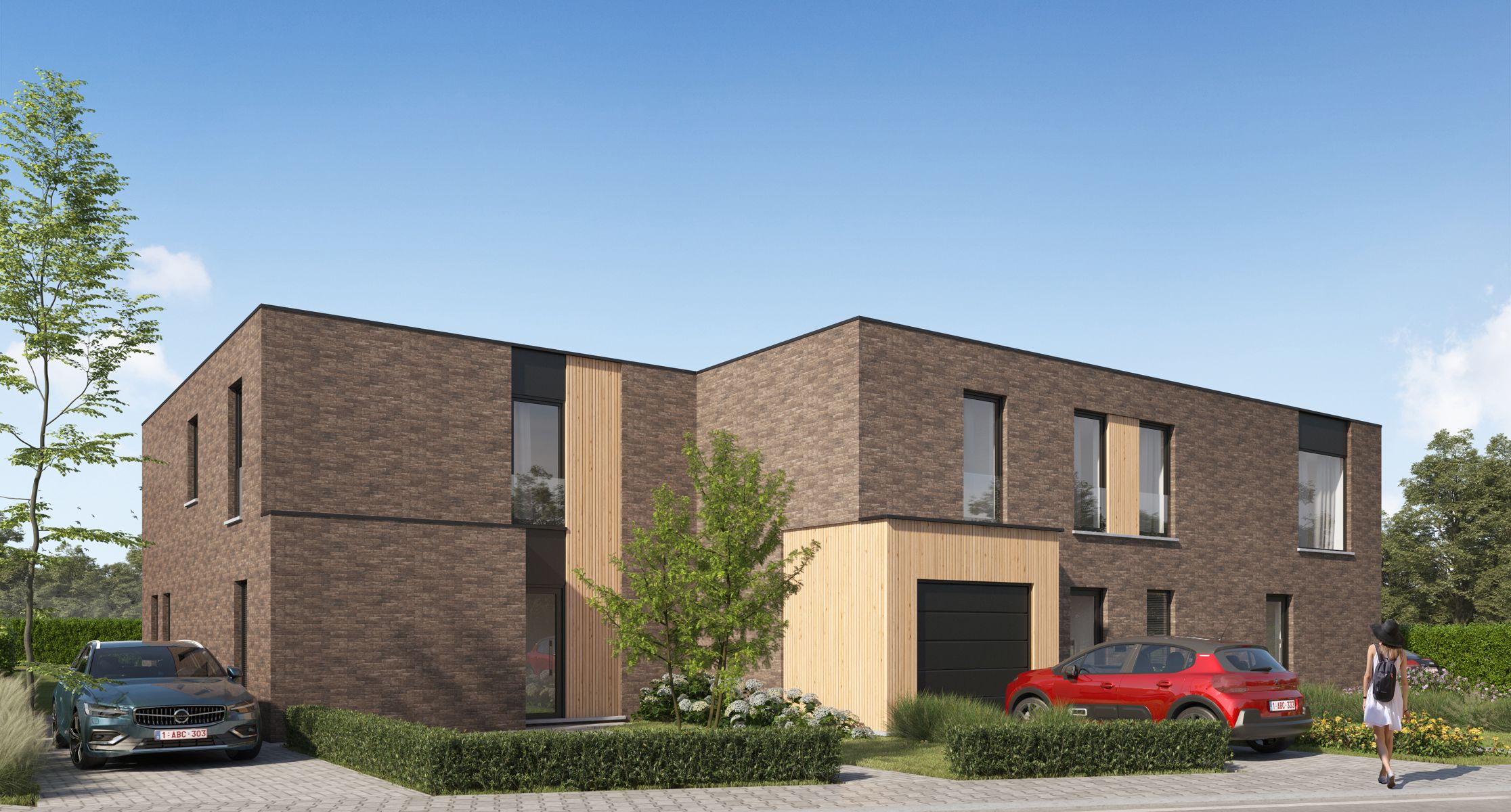 Moderne nieuwe woning foto 3