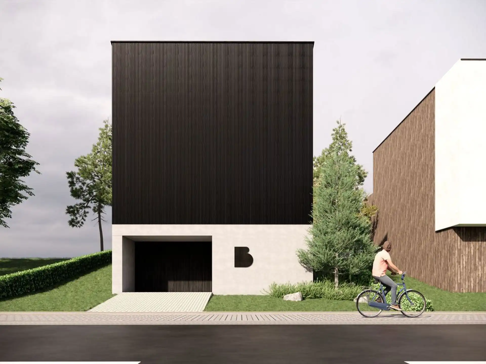 Mooie bouwgrond voor open bebouwing met zuidgerichte tuin foto 2