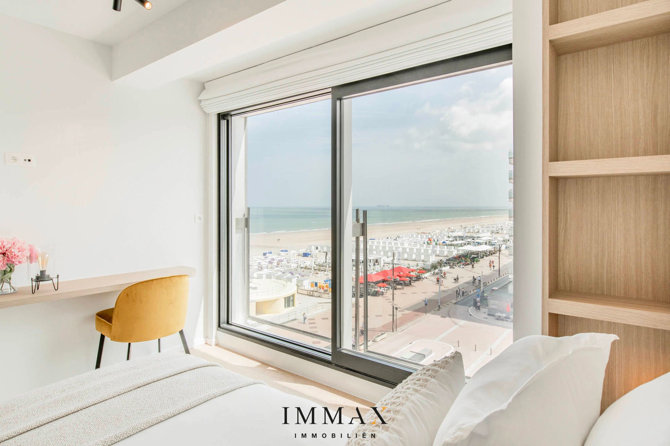 Prachtig hoekappartement met frontaal zeezicht | Knokke foto 16