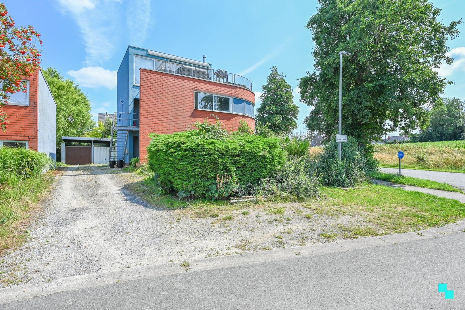 Ruim duplex appartement met riant dakterras en landelijk verzicht foto 23