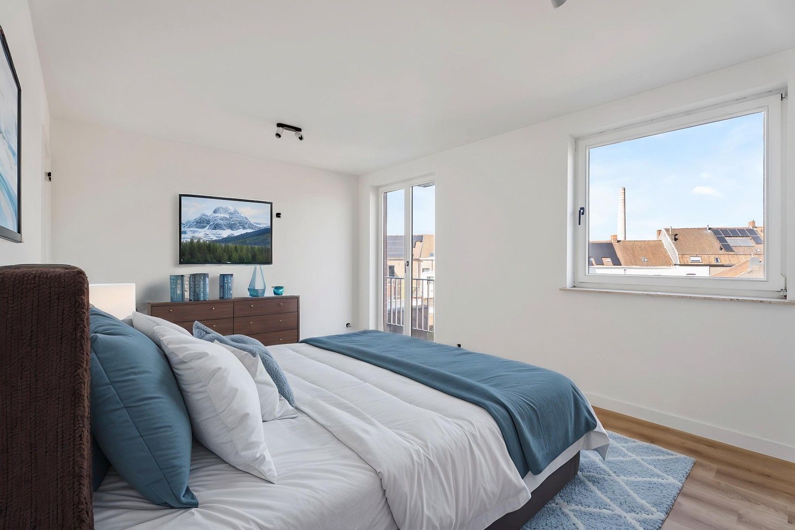 Prachtig & lichtrijk appartement met uitzicht op de Melkmarkt te Izegem! foto 11