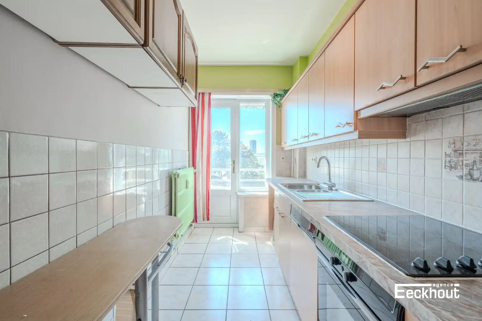 Energiezuinig (EPC B) 2-slaapkamerappartement  met vrij uitzicht! foto 9
