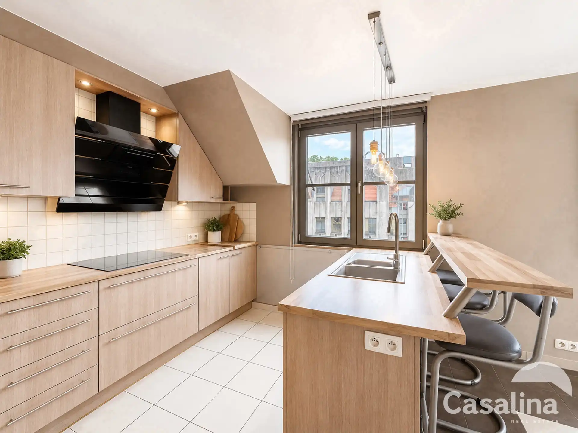 Zuidgericht appartement met 2 slaapkamers, terras en 2 Park. foto 6