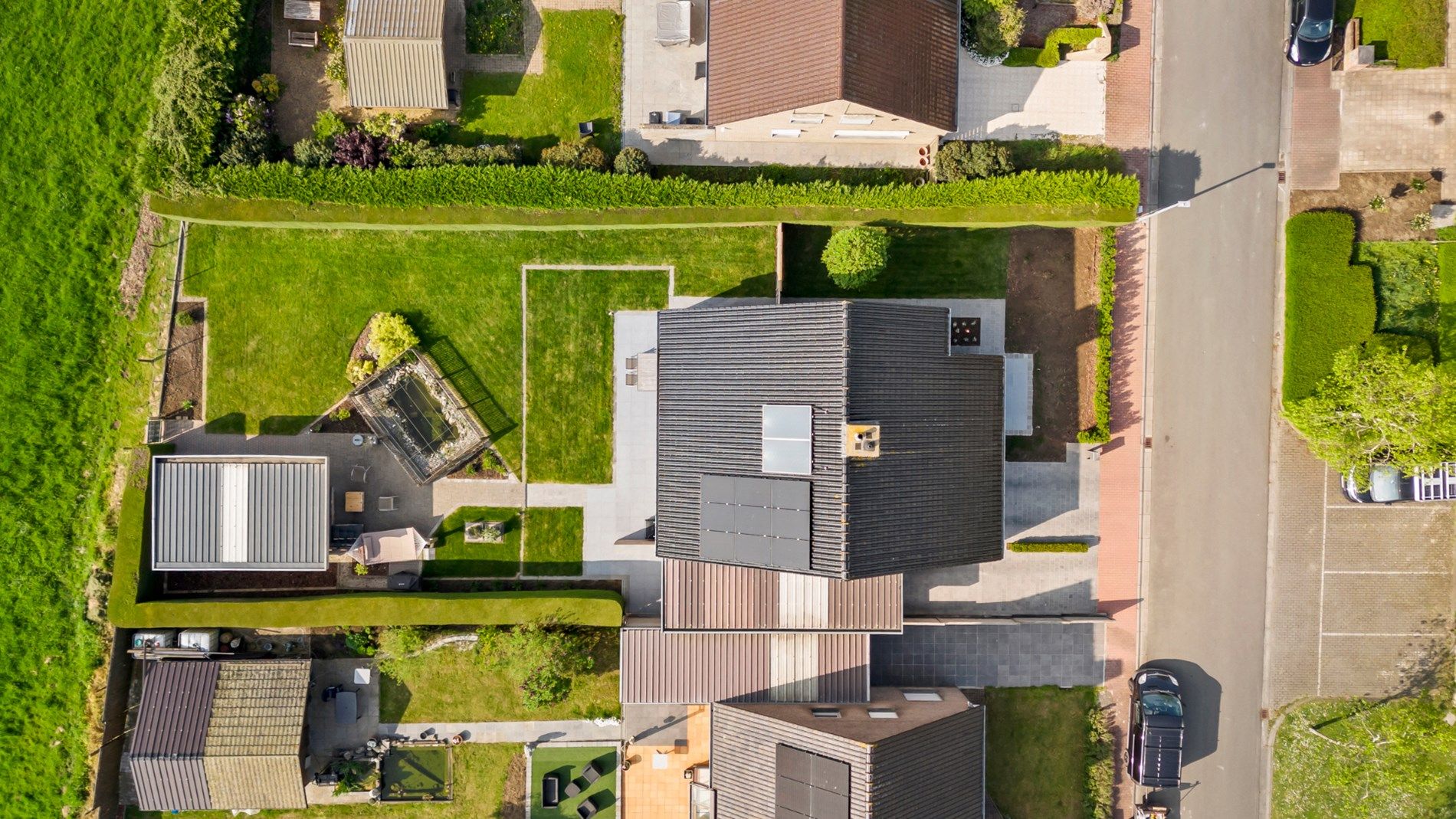Heuvelland (De Klijte), goed onderhouden villa met zicht op de Kemmelberg. foto 5