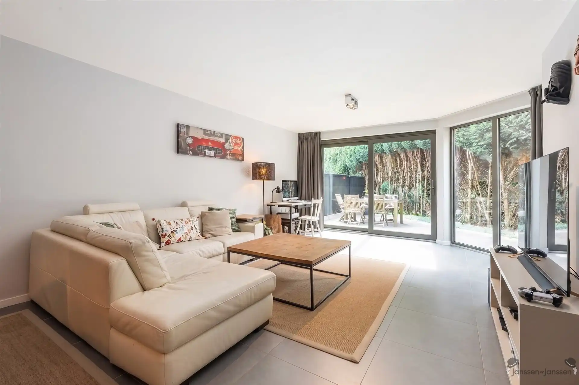 Ruim en energiezuinig gelijkvloers appartement (101 m²) met garage op toplocatie in Schilde foto 5