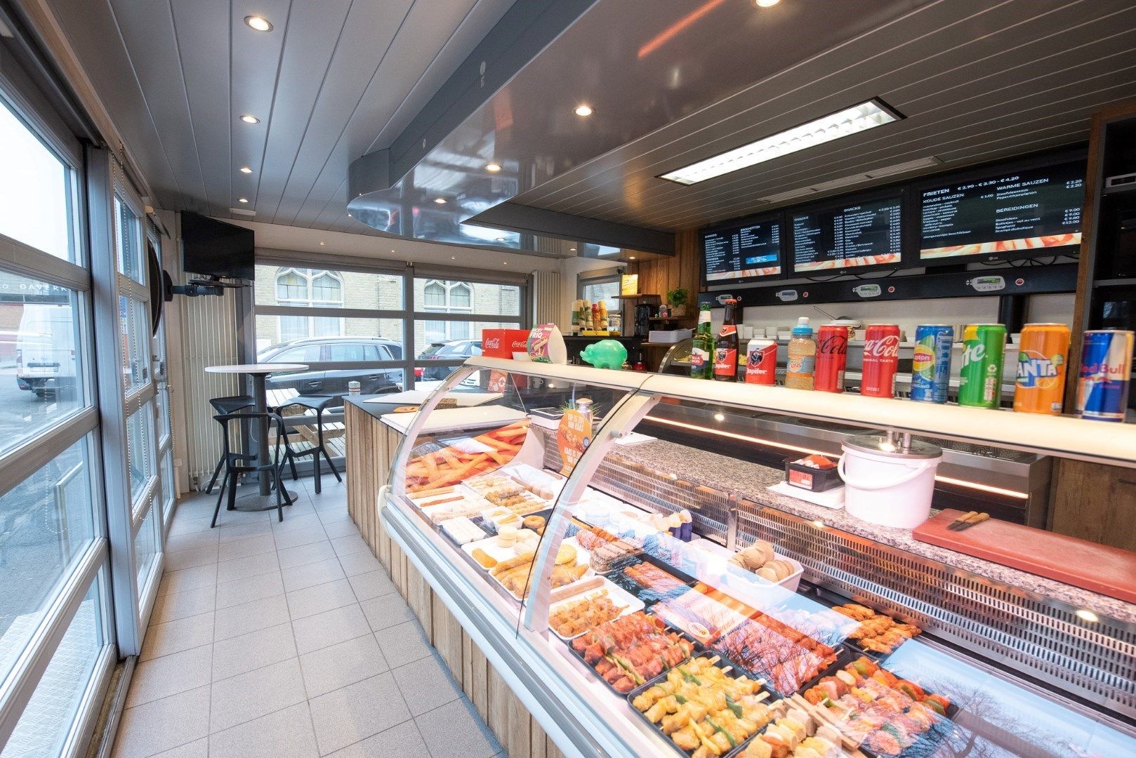 Goed draaiende frituur te koop op het Gaverke te Waregem! foto 3