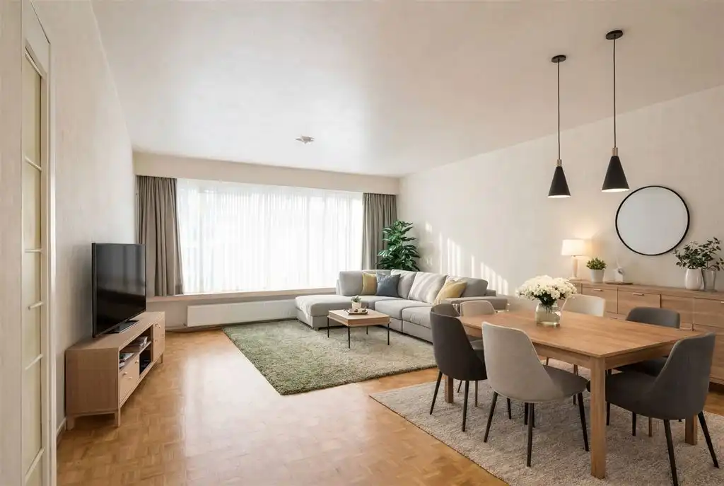 Gelijkvloers appartement met zuidgericht terras. foto {{pictureIndex}}