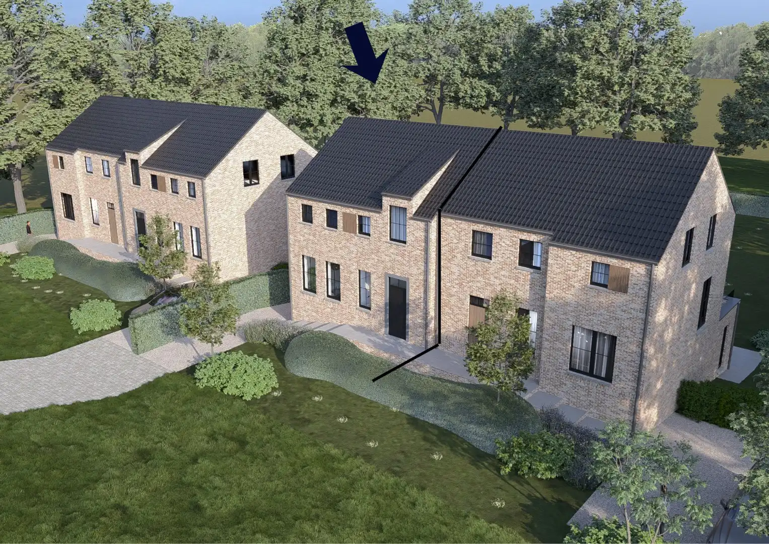 Hoogwaardig afgewerkte halfvrijstaande nieuwbouwwoning op een perceel van 7a78ca te As! foto 2