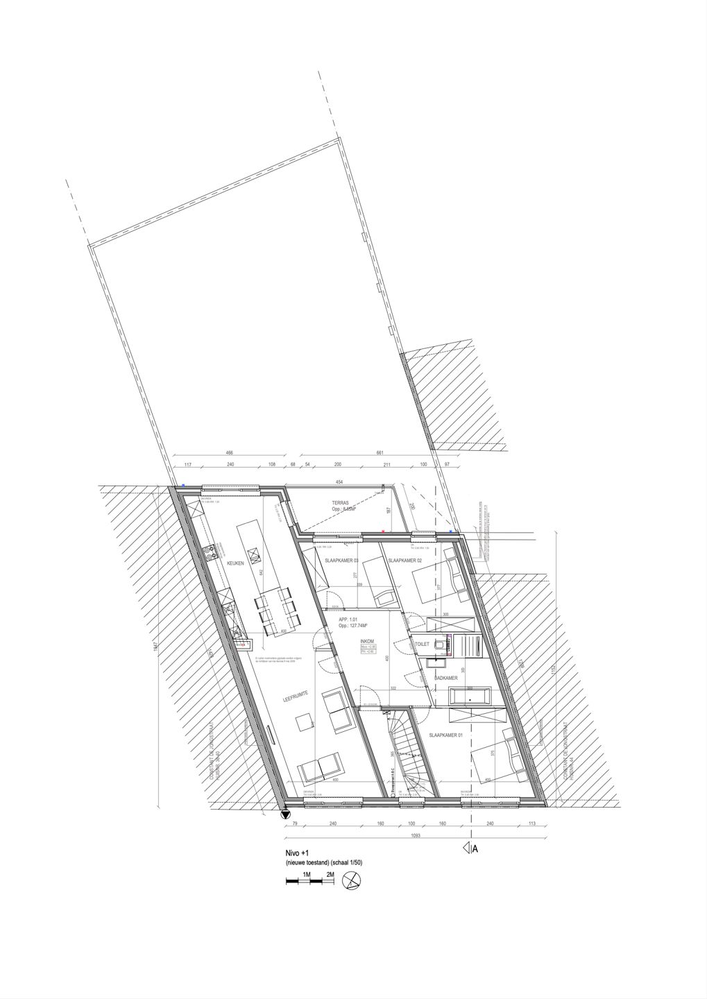 MERKSEM - Centraal gelegen ruim familie appartement met zonnig terras foto 9