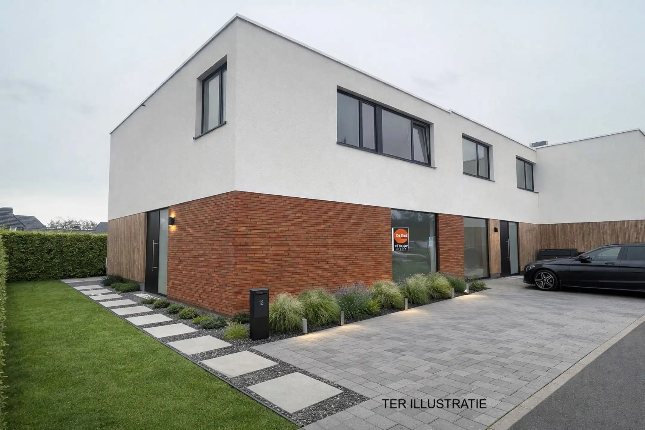 DENDERHOUTEM - Moderne nieuwbouwwoning met alle comfort! foto {{pictureIndex}}