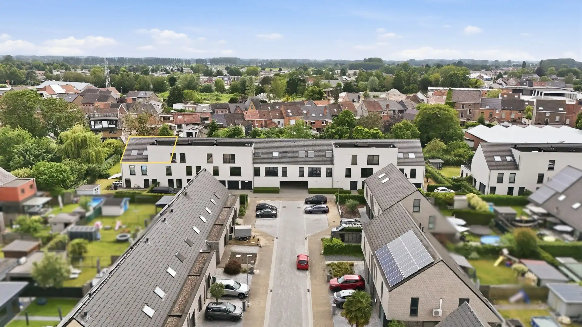Modern en energiezuinig appartement op rustige locatie in doodlopende straat te Hamme foto 16