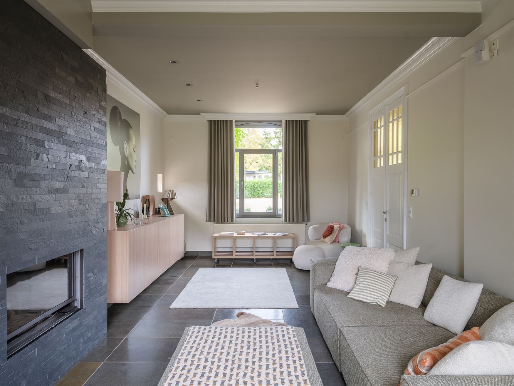 Hoogwaardig afgewerkte herenwoning met zicht op groen en volledige privacy in het hart van Bottelare. foto 32