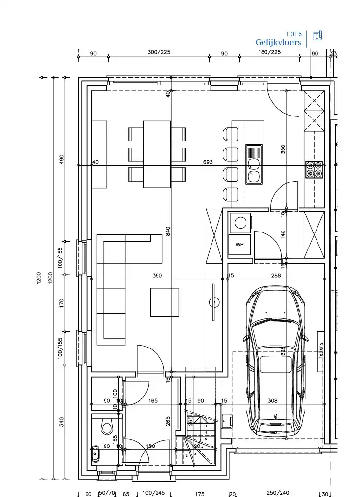 Evergem, Boordekens - rustiek nieuwbouwwoning met inpandige garage. foto 2