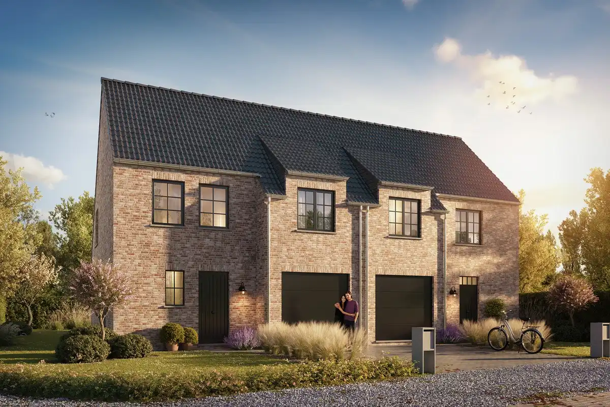 Energiezuinige en praktisch ingerichte nieuwbouwwoningen te Meise foto {{pictureIndex}}