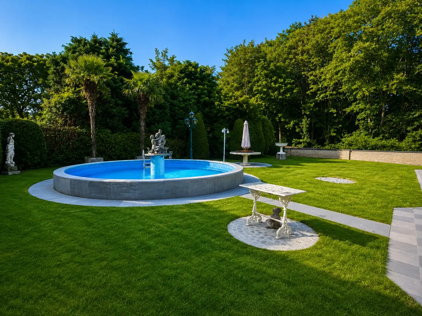 Exclusieve villa in pittoresk Roborst met vrij uitzicht op een bosgebied, zwembad en 4 garages.  foto 6