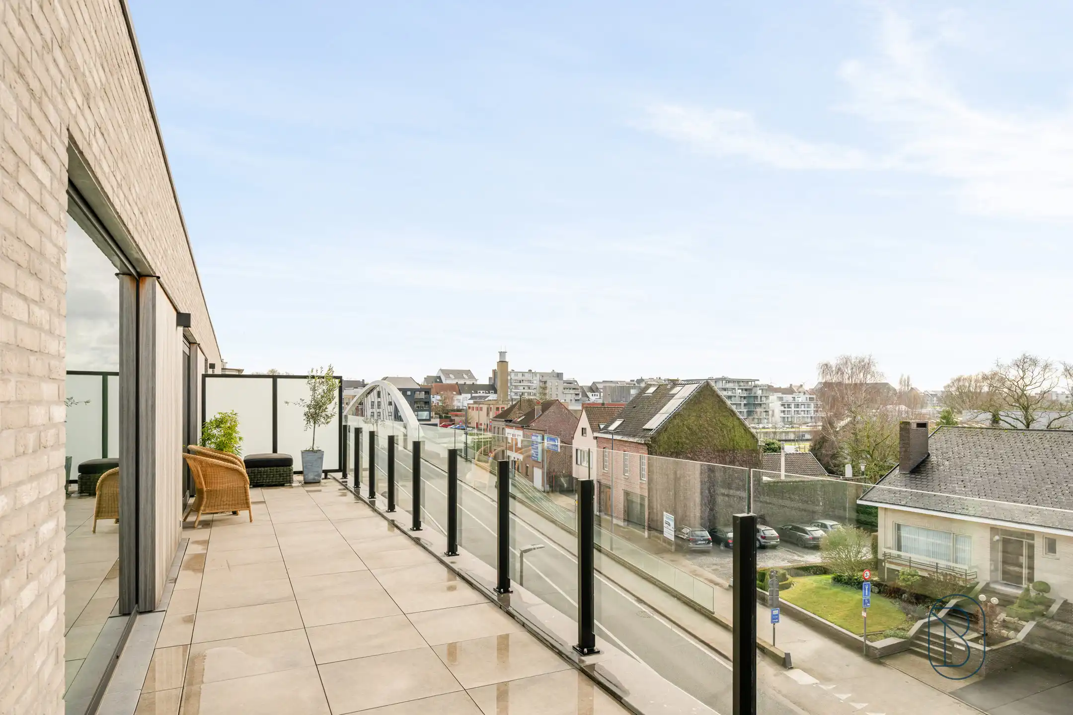 Prachtige penthouse met 3 slk op toplocatie in Harelbeke foto 4