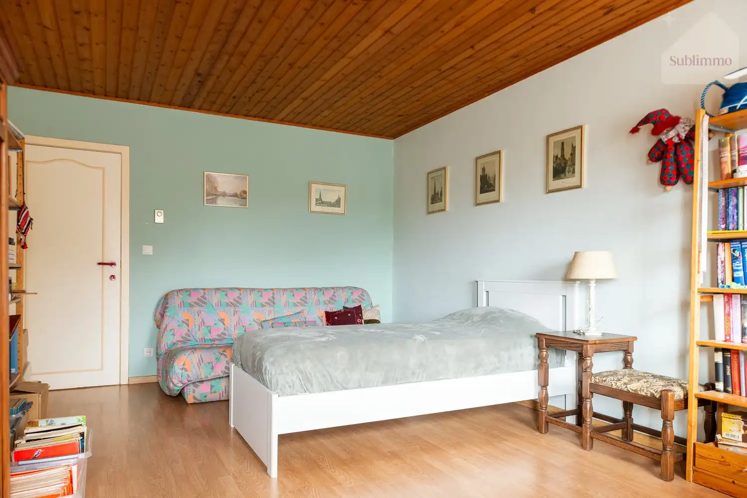 Opbrengsteigendom met 2 appartementen, tuin en garages te koop in Mol centrum foto 16