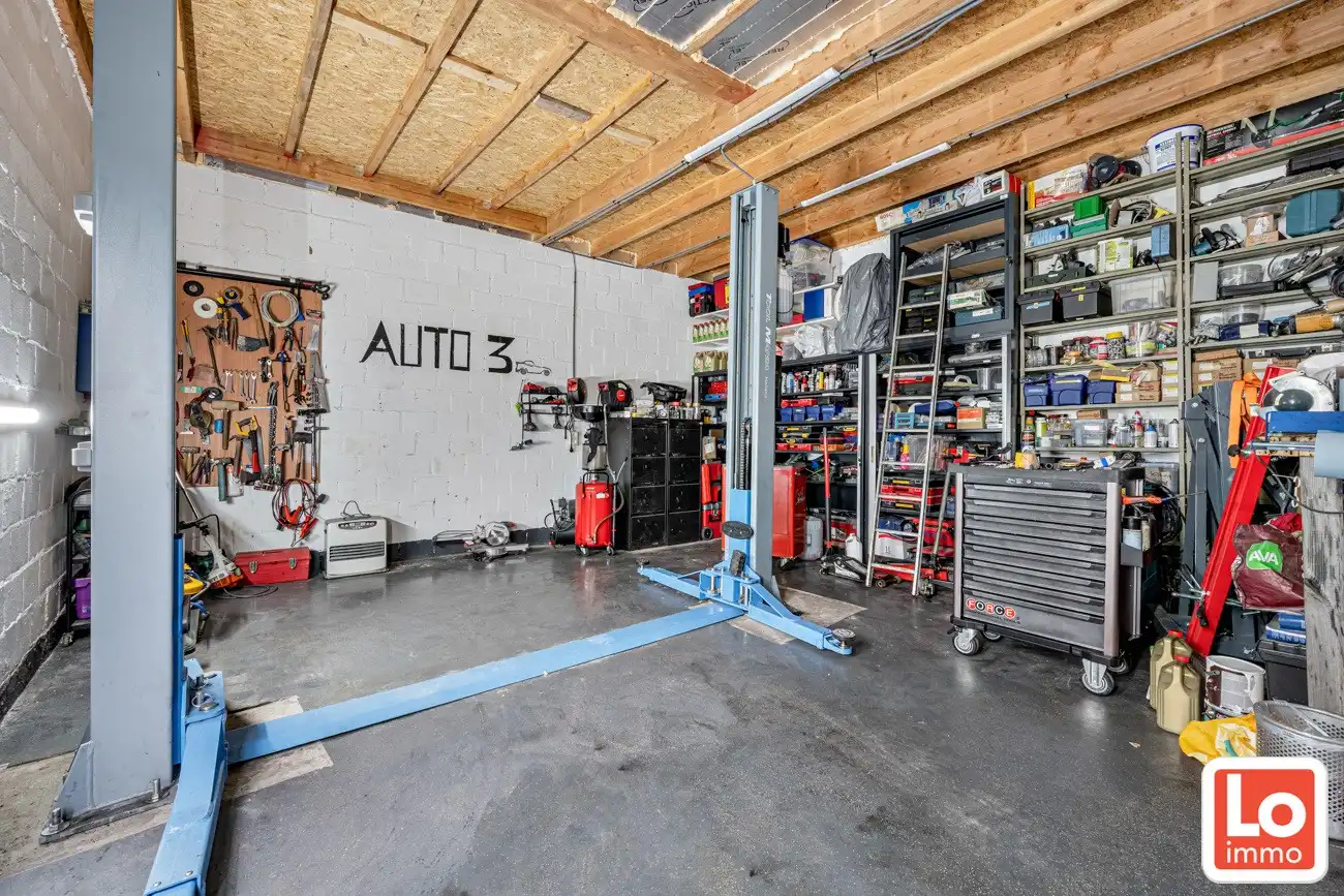Mooie instapklare open gelijkvloers woning met extra garage op een heel rustige locatie in Lochristi foto 16