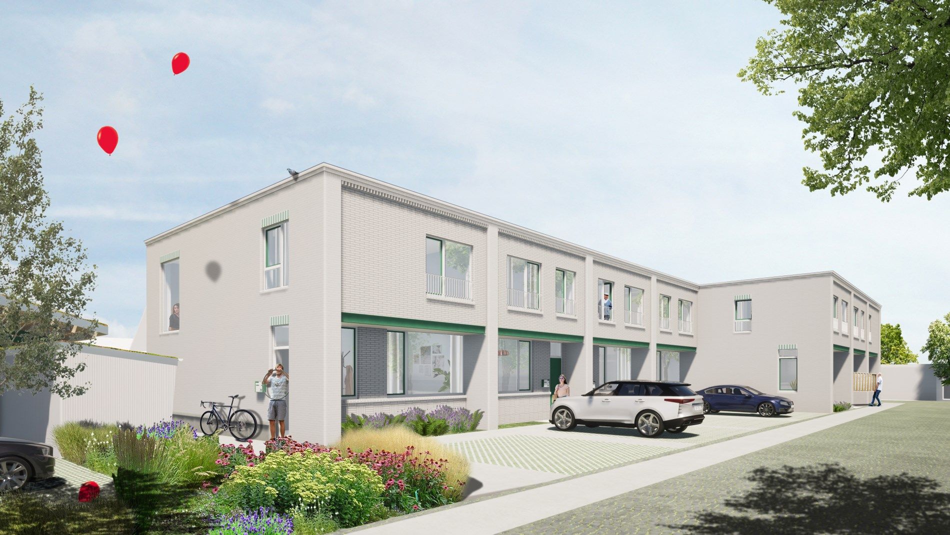 Kleinschalig project met duurzame nieuwbouwwoningen in Oudenburg foto {{pictureIndex}}