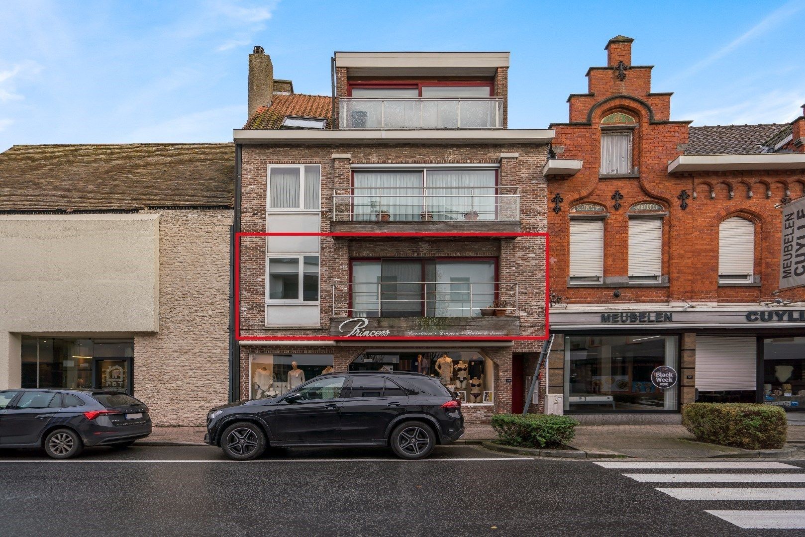 Groot en lichtrijk appartement (98 m²), 3 slpk, Torhout foto 16