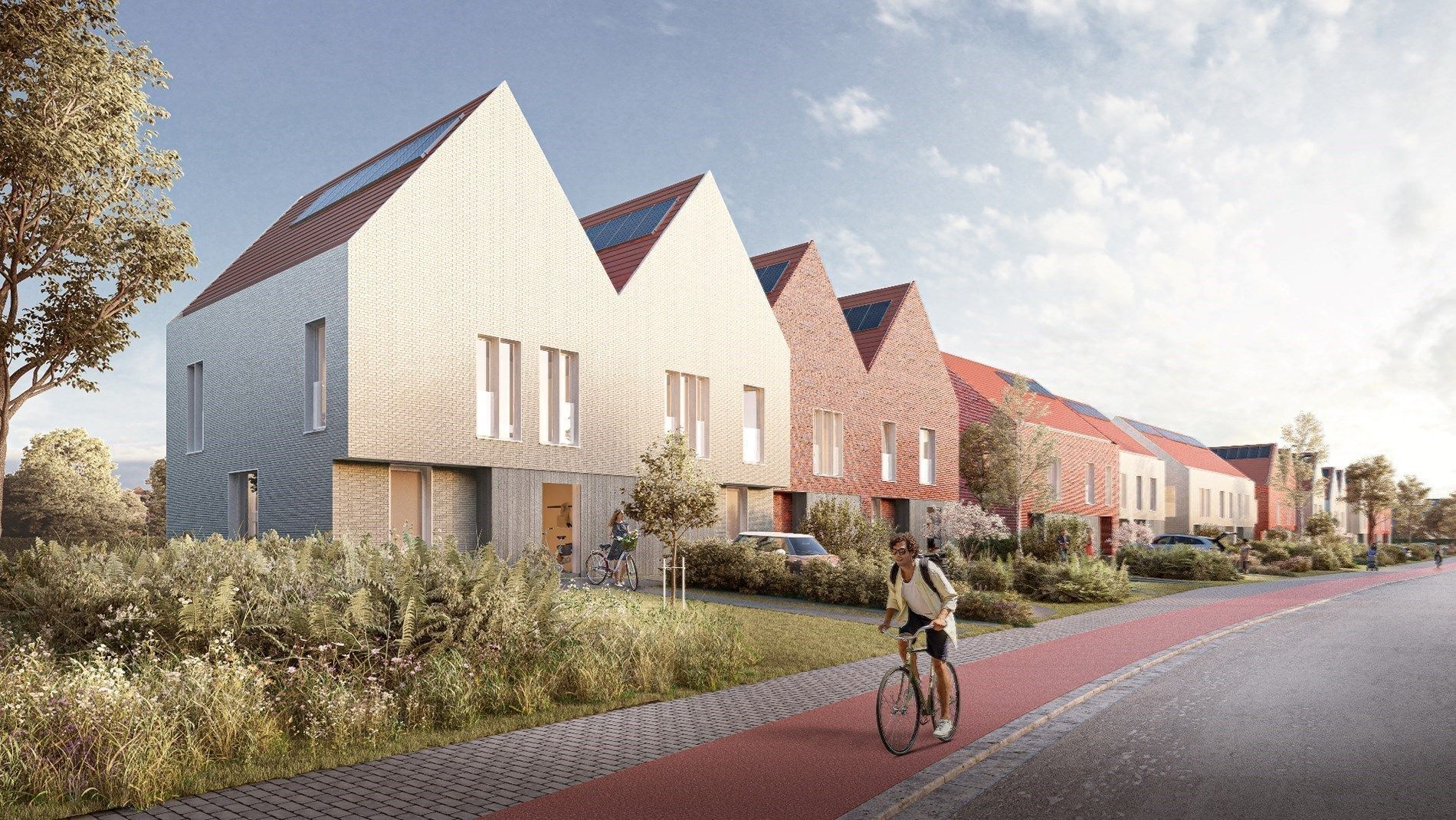 Gesloten bebouwing in Wolvertem foto {{pictureIndex}}