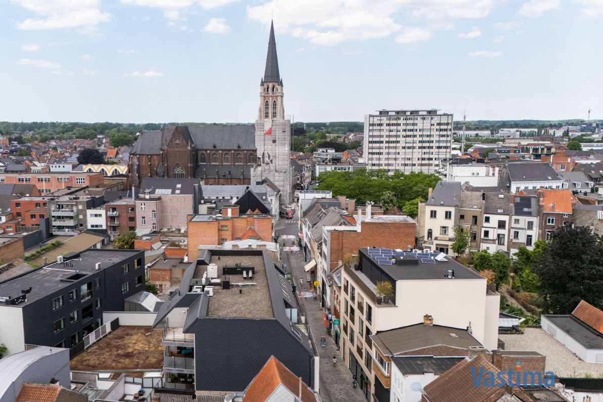 Penthouse met 2 terrassen met zicht over de skyline van Aalst foto 30