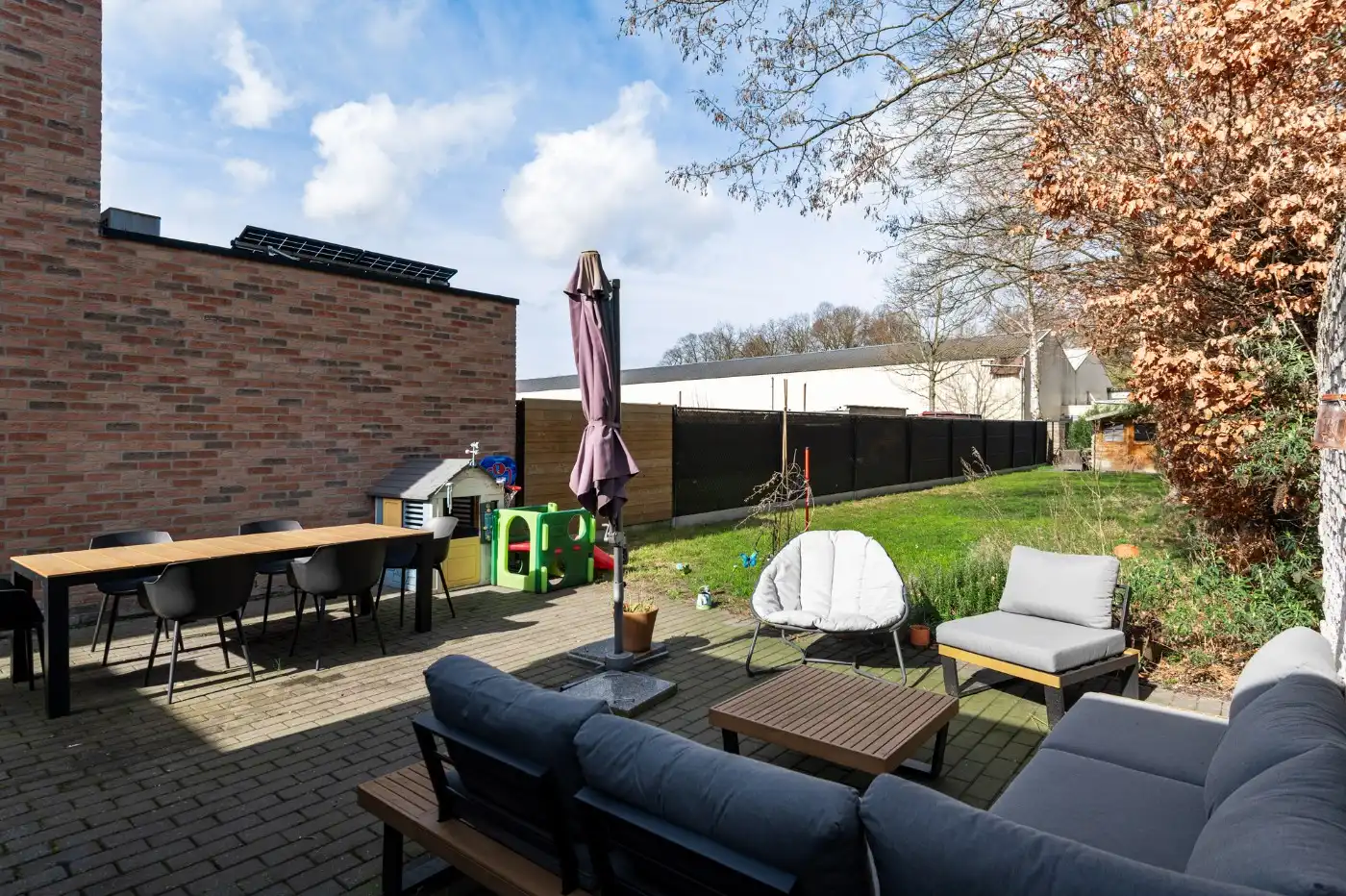 Charmante HOB met 3 slpk. en diepe tuin in Kapellen foto 20