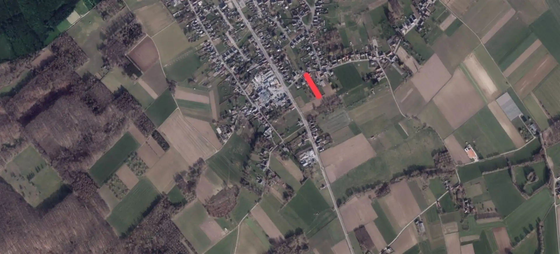 Exclusieve bouwgrond van 16a53ca voor een elegante driegevelwoning nabij Mazenzele foto 5