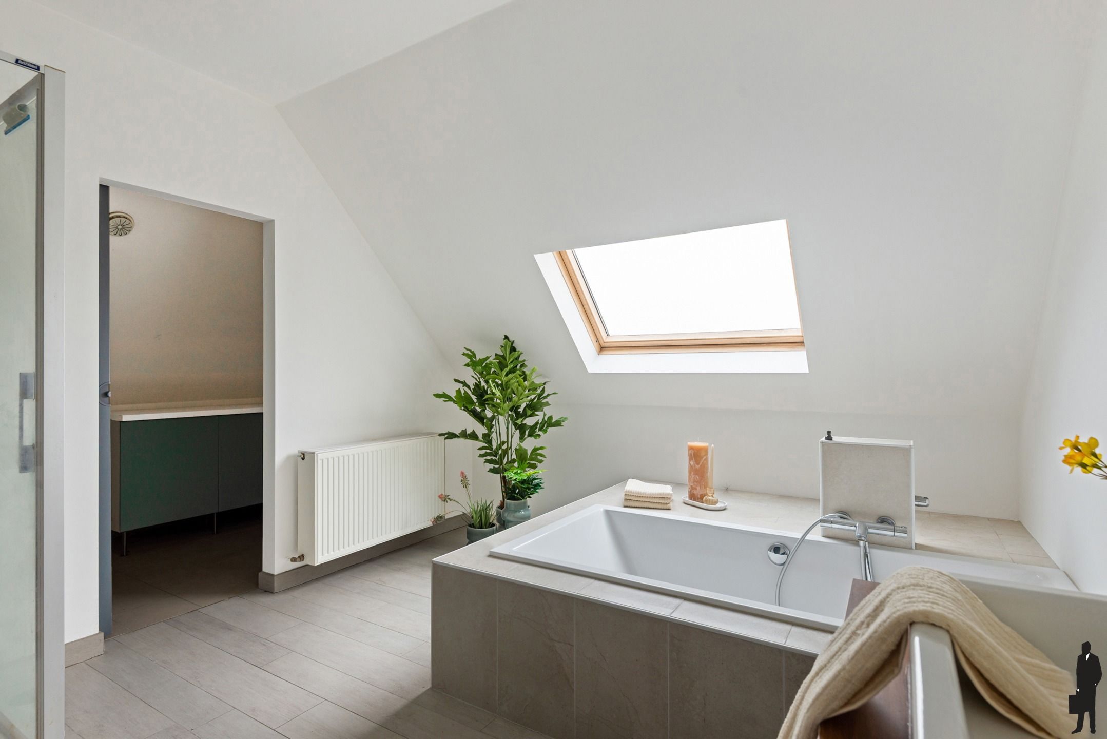 Energiezuinig appartement met 2 slpks, terras én garagebox  foto 13