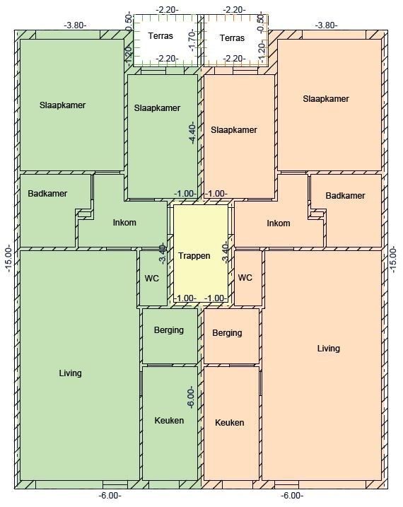 Opbrengsteigendom met 4 appartementen  foto 30