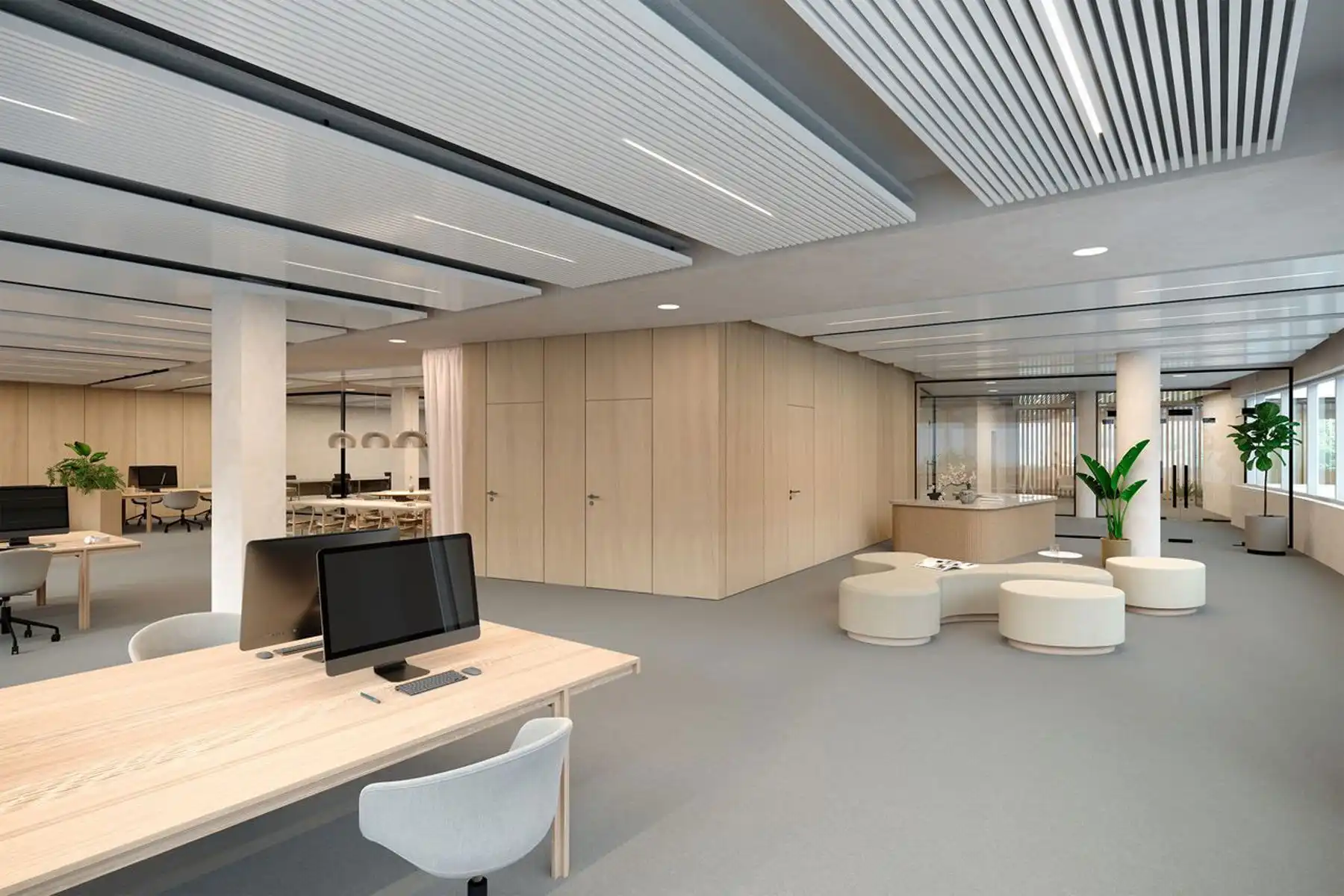 The Compass – Flexibele en duurzame kantoren foto {{pictureIndex}}